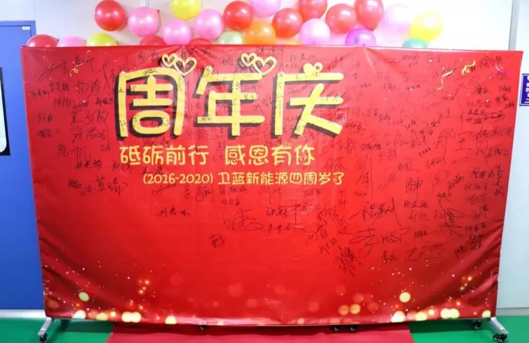 Warmly celebrate the fourth birthday of Welion New Energy!